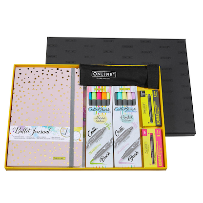 Artikelbild 10 für ONLINE® All-In-One Handlettering-Set farbsortiert, 1 Set, Artikelnummer 283931