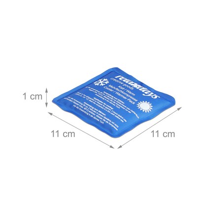 Artikelbild 2 für relaxdays Kühlpads 10045232_0 blau 11,0 x 11,0 cm, 8 St., Artikelnummer 140669