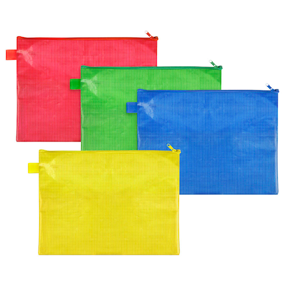 Artikelbild 2 für VELOFLEX Reißverschlussbeutel blau 0,26 mm, 1 St., Artikelnummer 190492