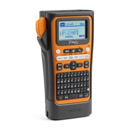 Artikelbild 2 für brother P-touch E310BT Beschriftungsgerät orange, schwarz, Artikelnummer 481923