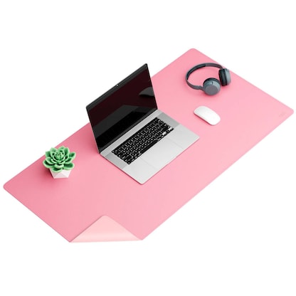 Artikelbild für sax design Schreibtischunterlage hellrosa/altrosa Kunstleder 90,0 x 45,0 cm, 1 St., Artikelnummer 517076