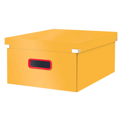 Artikelbild für AKTION: LEITZ Click & Store Cosy Aufbewahrungsbox 32,0 l gelb 36,9 x 48,2 x 20,0 cm mit Prämie nach Registrierung, Artikelnummer 652402