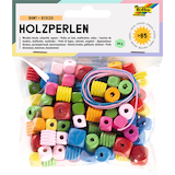 Artikelbild 1 für folia Perlen-Set Bunt eckig farbsortiert 85 St., Artikelnummer 962675