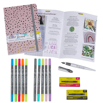 Artikelbild für ONLINE® All-In-One Handlettering-Set farbsortiert, 1 Set, Artikelnummer 283931