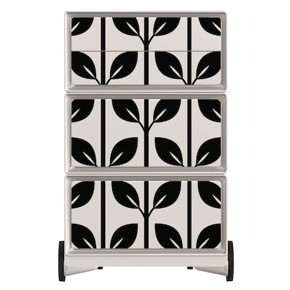 Artikelbild 3 für PAPERFLOW easyBox Black & White Rollcontainer weiß, schwarz 4 Auszüge 39,0 x 43,6 x 64,2 cm, Artikelnummer 215036