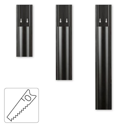 Artikelbild 5 für hama halbrund PVC Kabelkanal 100,0 cm schwarz, Artikelnummer 281989