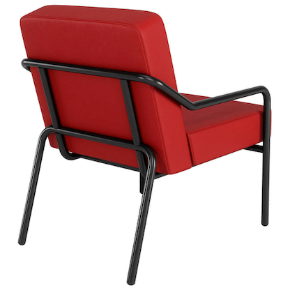 Artikelbild 3 für medso powered by PAPERFLOW Sessel MEDSO M rot schwarz Kunstleder, 1 St., Artikelnummer 522307