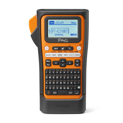 Artikelbild 3 für brother P-touch E310BT Beschriftungsgerät orange, schwarz, Artikelnummer 481923