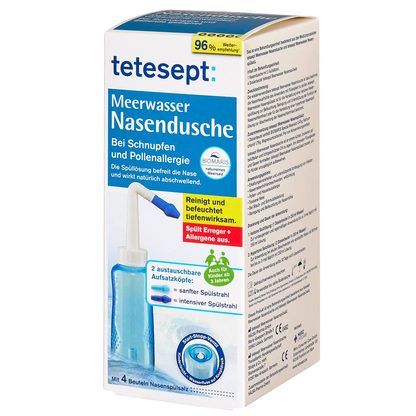 Artikelbild 5 für tetesept Nasendusche 4008491115698 blau, weiß Kunststoff, Artikelnummer 516086