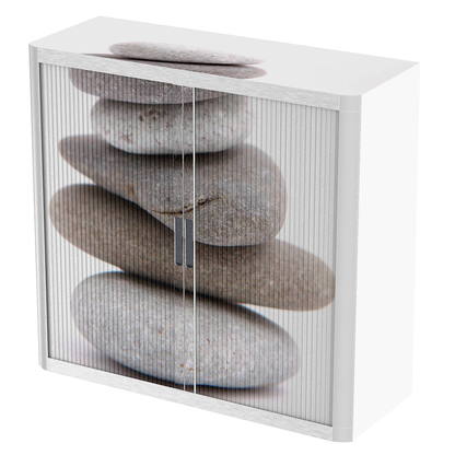 Artikelbild 2 für PAPERFLOW easyOffice Rollladenschrank Steine ohne Fachböden 110,0 x 41,5 x 104,0 cm, Artikelnummer 136857