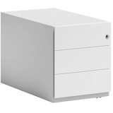 Artikelbild 1 für BISLEY Note Rollcontainer verkehrsweiß 3 Auszüge 42,0 x 77,5 x 49,5 cm, Artikelnummer 453199