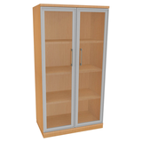 Artikelbild 1 für fm Aktenschrank Oldenburg, 4260429767960 buche, Acrylglas klar 3 Fachböden 80,0 x 44,2 x 151,7 cm, Artikelnummer 372454