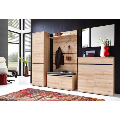 Artikelbild 4 für GERMANIA Schuhschrank Lissabon, 3471-228 edelbuche 1 Fachboden 96,0 x 40,0 x 103,0 cm, Artikelnummer 642312