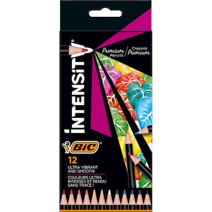 Artikelbild 21 für BIC INTENSITY Premium Buntstifte farbsortiert, 12 St., Artikelnummer 844677
