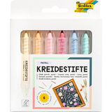 Artikelbild 1 für folia Pastell Kreidestifte farbsortiert 6 St., Artikelnummer 963381