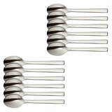 Artikelbild 1 für solex® Espressolöffel Maya silber, 12 St., Artikelnummer 986794