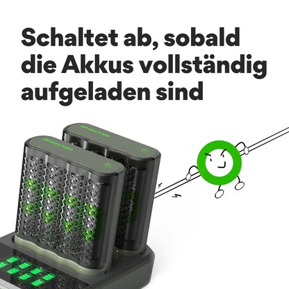 Artikelbild 8 für GP M452D 2x4-Port + Dockingstation Akku-Schnellladegerät inkl. Akkus, Artikelnummer 255347
