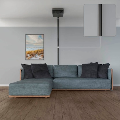 Artikelbild 6 für hama halbrund PVC Kabelkanal 100,0 cm schwarz, Artikelnummer 281989