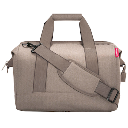 Artikelbild 2 für reisenthel® Reisetasche allrounder M Kunstfaser herringbone mokka MS6054, Artikelnummer 571556