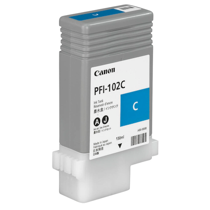 Artikelbild 3 für Canon PFI-102 C cyan Druckerpatrone, Artikelnummer 486654