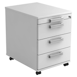 Artikelbild 1 für HAMMERBACHER AC30 Rollcontainer weiß 4 Auszüge 42,8 x 58,0 x 59,0 cm, Artikelnummer 860597