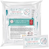 Artikelbild 1 für HELLMA Desinfektionstücher Alles im Griff 1-lagig weiß, 70 Tücher, Artikelnummer 256133