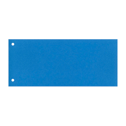 Artikelbild für Wekre Trennstreifen blau, 180 g/m² Karton, 100 Blatt, Artikelnummer 630156