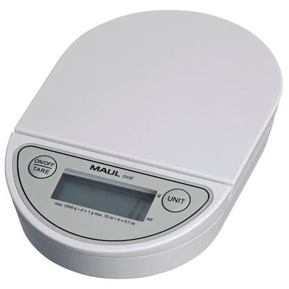 Artikelbild 3 für MAUL Briefwaage MAULoval weiß für max. 2,0 kg, Artikelnummer 890236