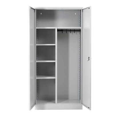 Artikelbild 3 für Gürkan Putzmittelschrank 100178 lichtgrau 92,0 x 42,0 x 195,0 cm, aufgebaut, Artikelnummer 561124