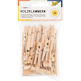 Artikelbild 1 für folia Holzklammern natur 48 St., Artikelnummer 479367
