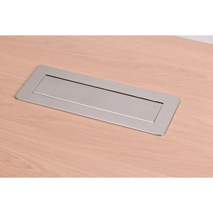 Artikelbild 4 für brennenstuhl Indesk Power 3-fach Tischsteckdose 2,0 m silber mit USB-Buchse, Artikelnummer 853186