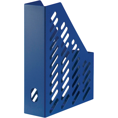 Artikelbild 2 für office discount Stehsammler 1601-DO-14 blau Kunststoff, DIN A4, Artikelnummer 831554