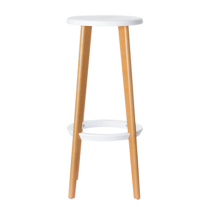 Artikelbild 4 für 2 meet powered by PAPERFLOW Barhocker Woody THWOOD.23.13 weiß, Artikelnummer 546871