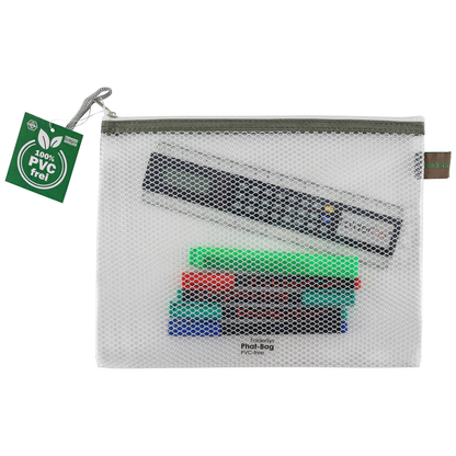 Artikelbild 3 für FolderSys Reißverschlussbeutel transparent/taupe 0,15 mm, 1 St., Artikelnummer 102034