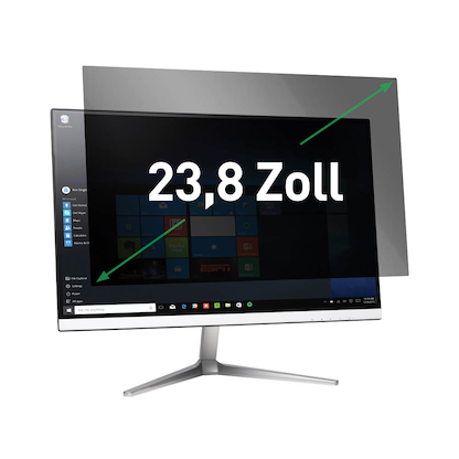 Artikelbild 2 für LEITZ Display-Blickschutzfolie für 60,5 cm (23,8 Zoll), Artikelnummer 452138