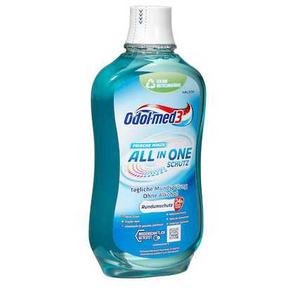 Artikelbild 2 für Odol-med3® ALL IN ONE Mundspülung 500 ml, Artikelnummer 483323
