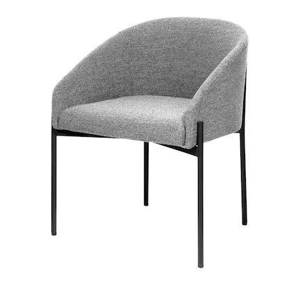 Artikelbild 2 für meet powered by PAPERFLOW Sessel MILO grau schwarz Stoff, 1 St., Artikelnummer 590446