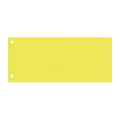 Artikelbild für Wekre Trennstreifen gelb, 180 g/m² Karton, 100 Blatt, Artikelnummer 630169