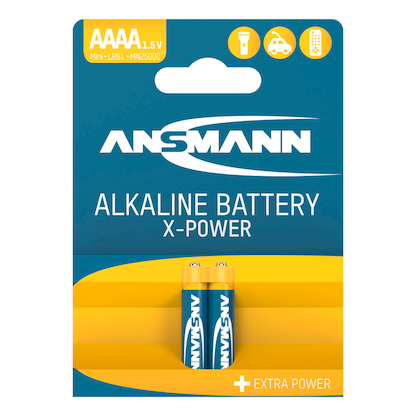 Artikelbild 2 für 2 ANSMANN Batterien X-POWER Mini AAAA 1,5 V, Artikelnummer 562696