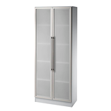 Artikelbild 1 für HAMMERBACHER 7100G RE Vitrine lichtgrau 4 Fachböden, Artikelnummer 862990