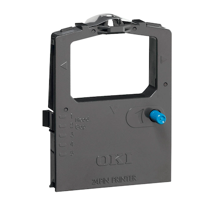 Artikelbild 3 für OKI 09002309 schwarz Farbband, 1 St., Artikelnummer 569913