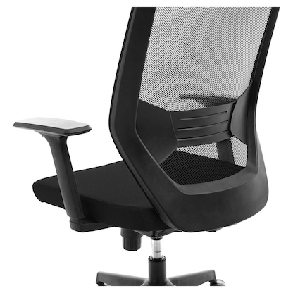 Artikelbild 5 für rocada Bürostuhl, RD-908/4 Stoff schwarz, Gestell schwarz, Artikelnummer 686100