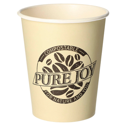 Artikelbild für 50 PAPSTAR Einweg-Kaffeebecher PURE JOY 0,2 l, Artikelnummer 307771