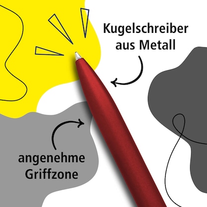 Artikelbild 2 für ONLINE® Kugelschreiber Octopen rot matt, Schreibfarbe: blau, 1 St., Artikelnummer 237759