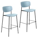 Artikelbild 1 für 2 meet powered by PAPERFLOW Barhocker SOHO blau, Artikelnummer 590319