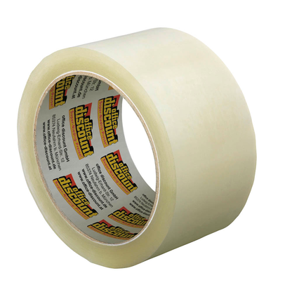 Artikelbild 1 für office discount Packband transparent 50,0 mm x 66,0 m 1 Rolle, Artikelnummer 839381