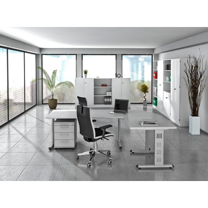 Artikelbild 6 für HAMMERBACHER Regalschrank Gradeo, V7300/5/5/RE lichtgrau 80,0 x 42,0 x 200,4 cm, Artikelnummer 234187