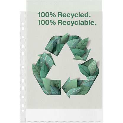 Artikelbild 4 für 100 Esselte Prospekthüllen DIN A4 transparent genarbt 0,07 mm, Artikelnummer 304487