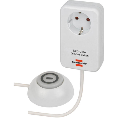 Artikelbild für brennenstuhl Eco-Line Comfort Switch Steckdose mit Fußschalter, Artikelnummer 792644