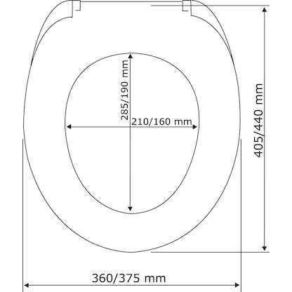 Artikelbild 7 für WENKO WC-Sitz mit Absenkautomatik Family weiß, Artikelnummer 811283
